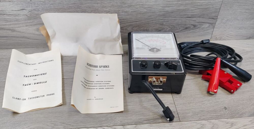 VTG Fox Valley Instrument Co Model 243 Tach Dwell Regulator Tester Cheboygan MI